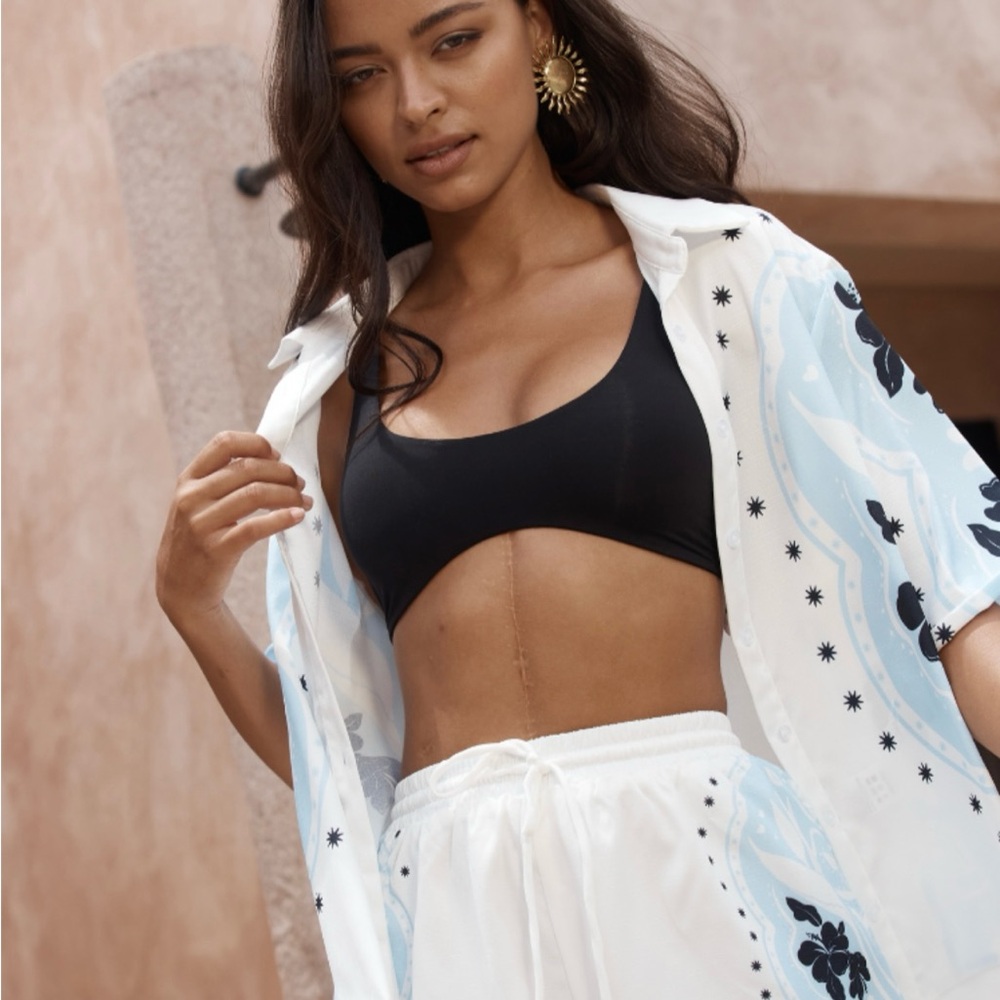 Western Shirt/Shorts Set